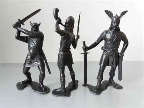 plastic viking toy soldiers metal case box set|Vikings Toy Soldiers .